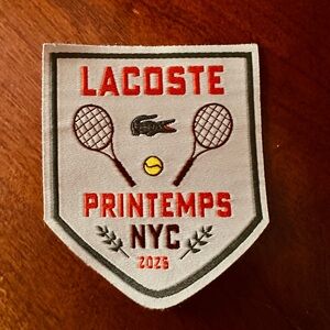 Lacoste NYC Tennis Patch printemps